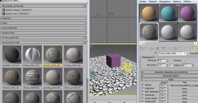 material library vray 5